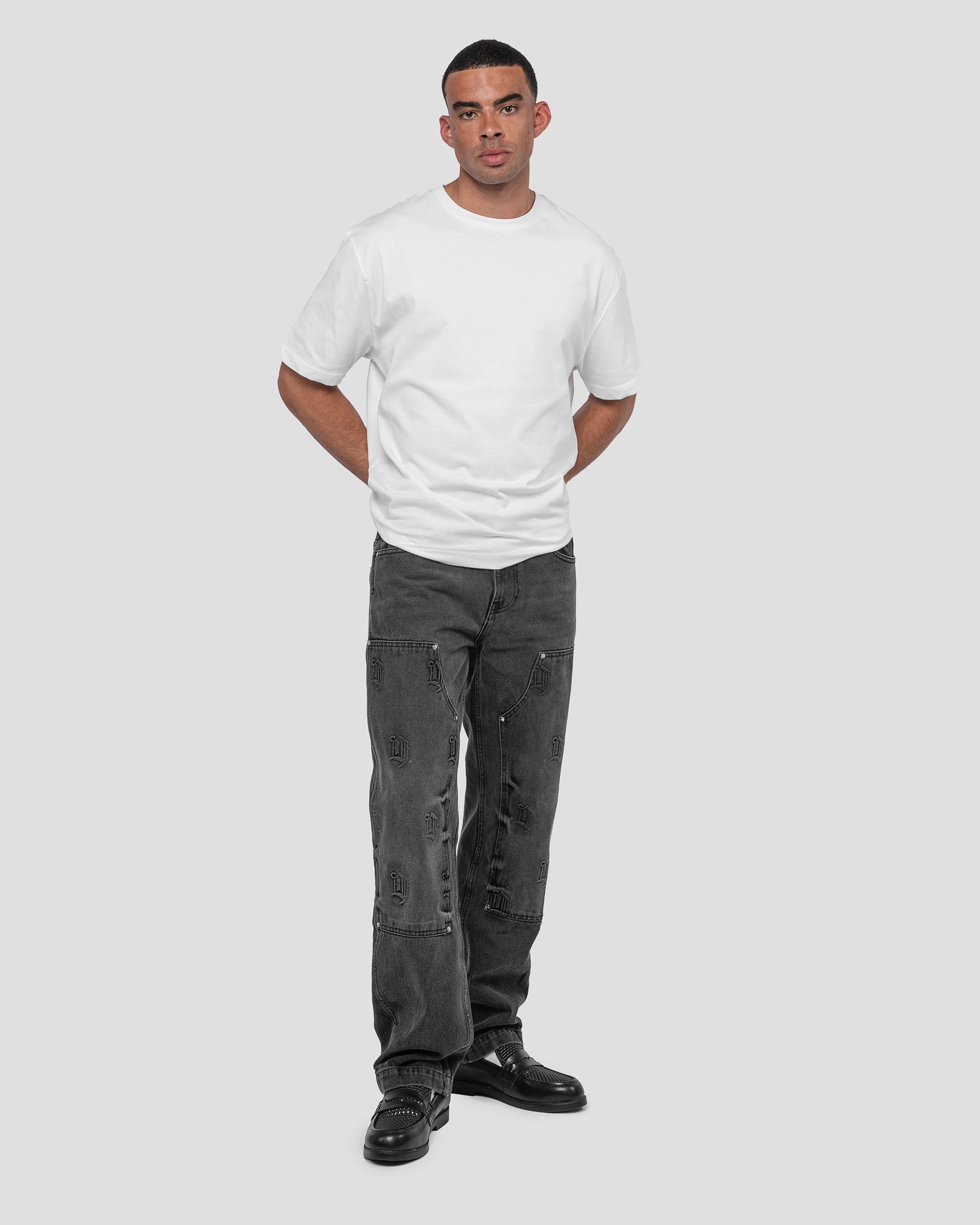 Baggy Jeans Schwarz