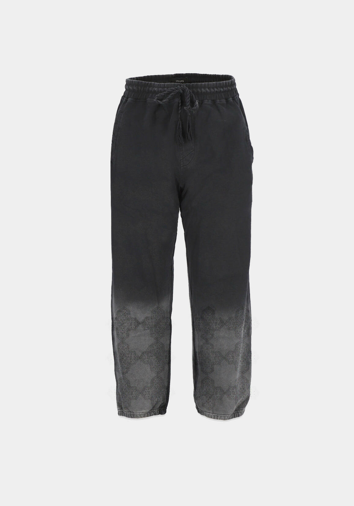 DCDR FADED BLACK SWEATPANTS.