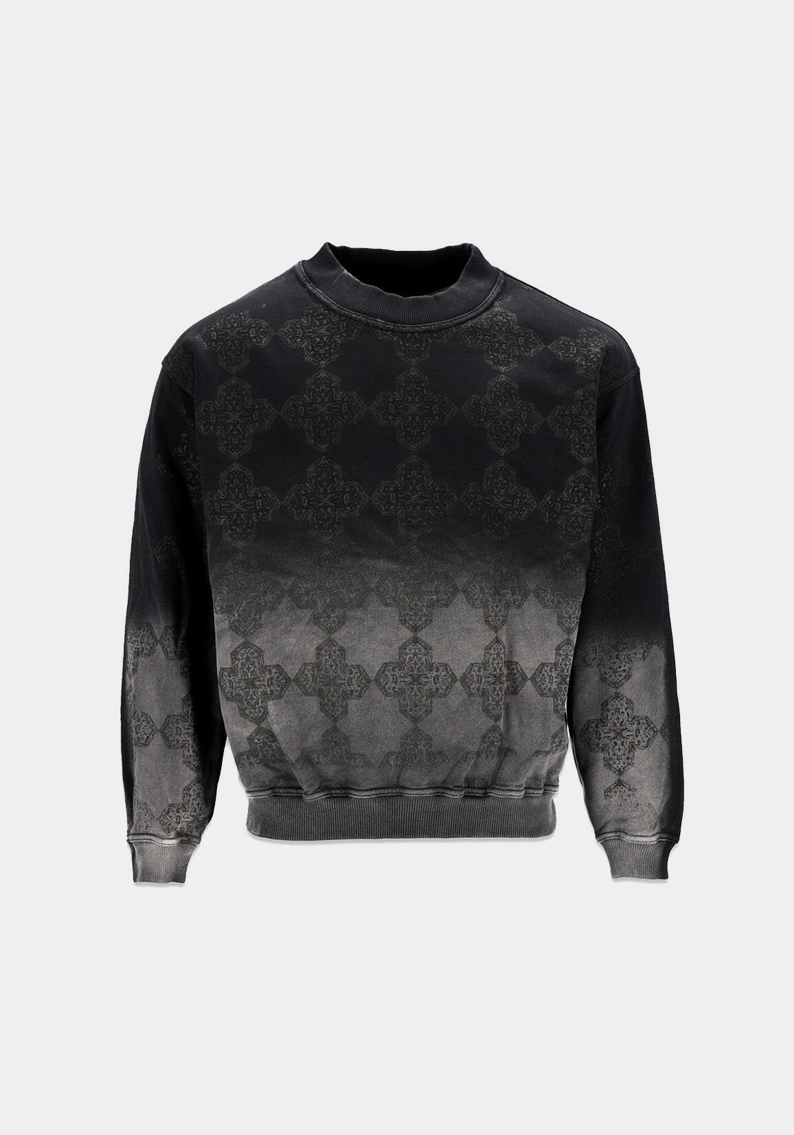 DCDR FADED BLACK CREWNECK.