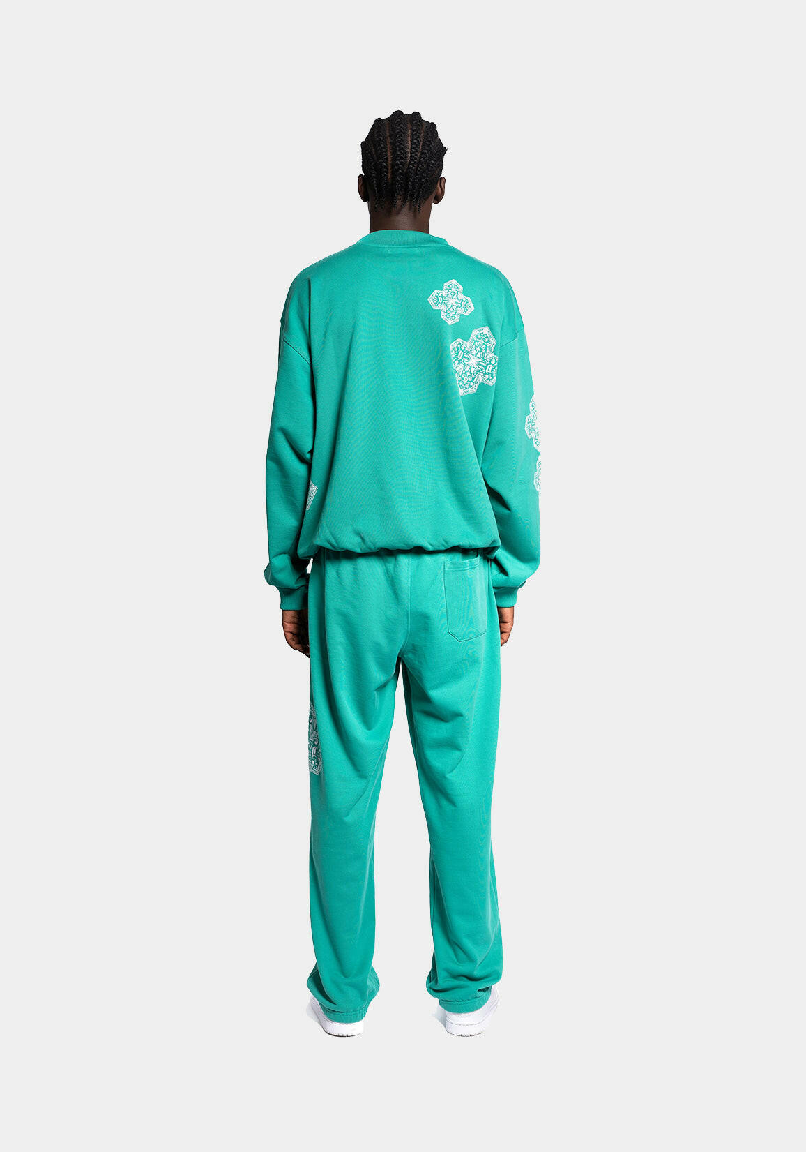 DCDR EMERALD GREEN CREWNECK.