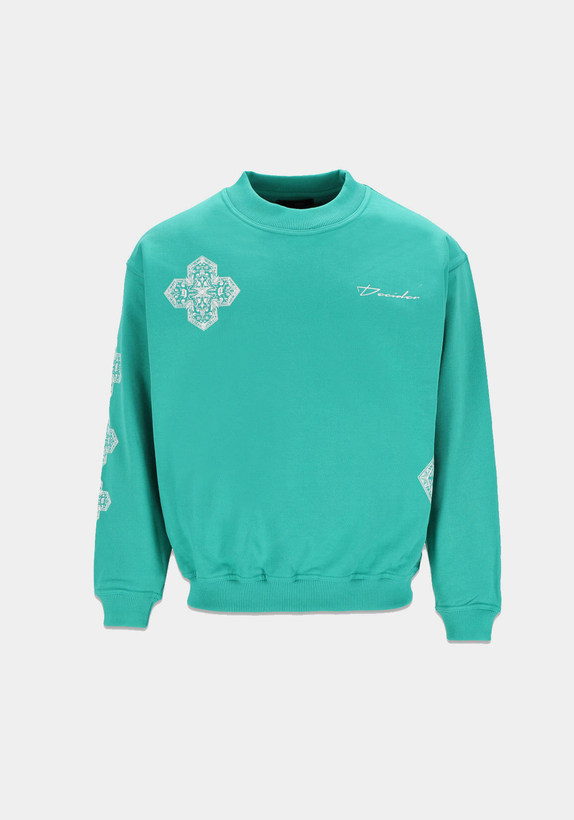 DCDR EMERALD GREEN CREWNECK.