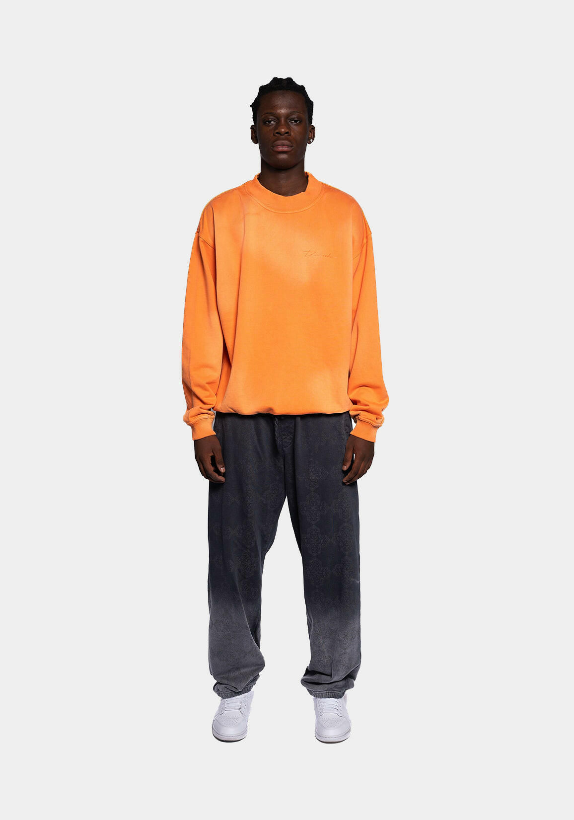 DCDR ORANGE CREWNECK.